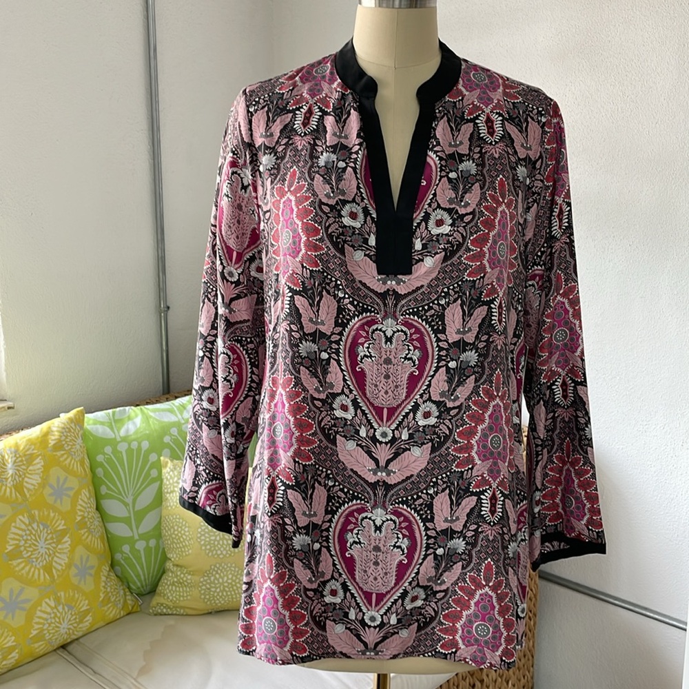 Silk Print Tunic